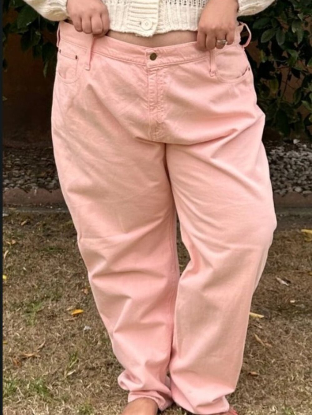 J. Crew Pink Straight Leg Size 24